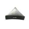 Perilla Triangular Cromada Natural - Imagen 2