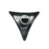Perilla Triangular Cromada Natural - Imagen 3