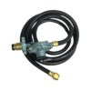 Regulador de Gas Baja Presión con Manguera 2 mts Tuerca 3/8 - Imagen 4