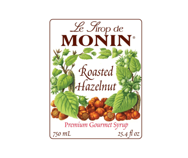 Jarabe Avellana Tostada Monin 750 Ml (Roasted Hazelnut) - Imagen 2