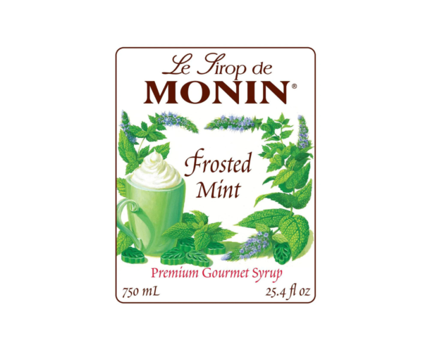 Jarabe Menta Helada Fresca Monin 750 Ml (Frosted Mint) - Imagen 2