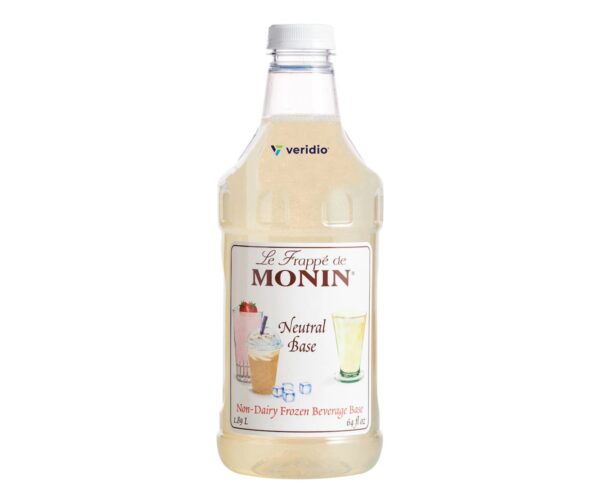 Base Neutra Para Bebidas Monin 1.89 lt Frappé y Smoothies