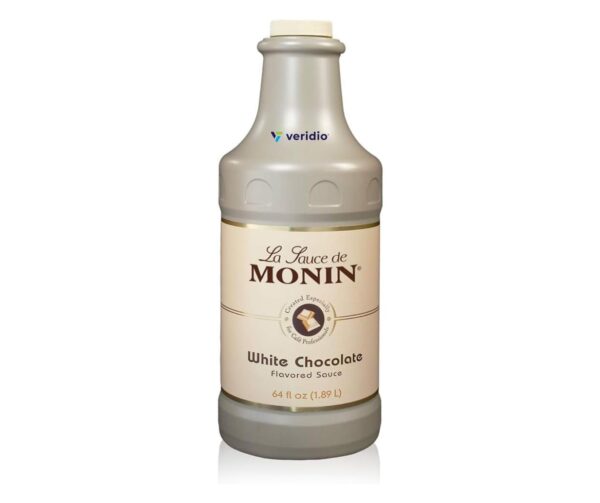 Salsa de Chocolate Blanco Monin 1.89 lt (White Chocolate)
