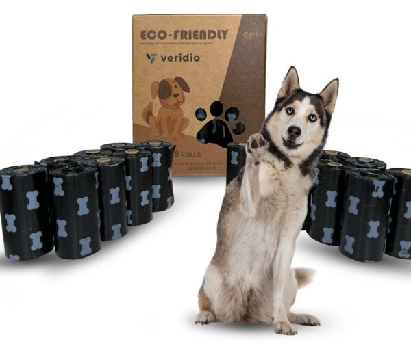 Bolsas Desechables para Popo de Perro Biodegradables Mascotas