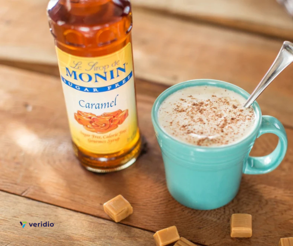 Jarabe Caramelo Monin Sin Azúcar 750 ml (Caramel) Sugar Free - Imagen 3