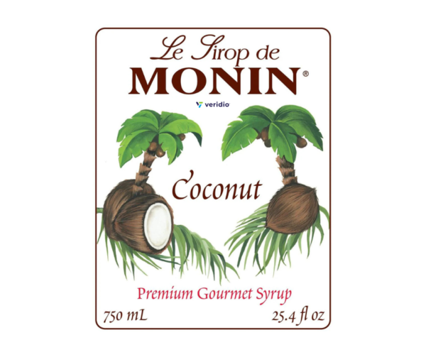 Jarabe Coco Monin 750 ml (Coconut) - Imagen 2