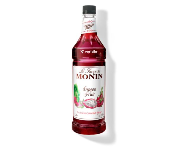Jarabe Pitahaya Monin 1 LT (Dragon Fruit) Botella Plástico