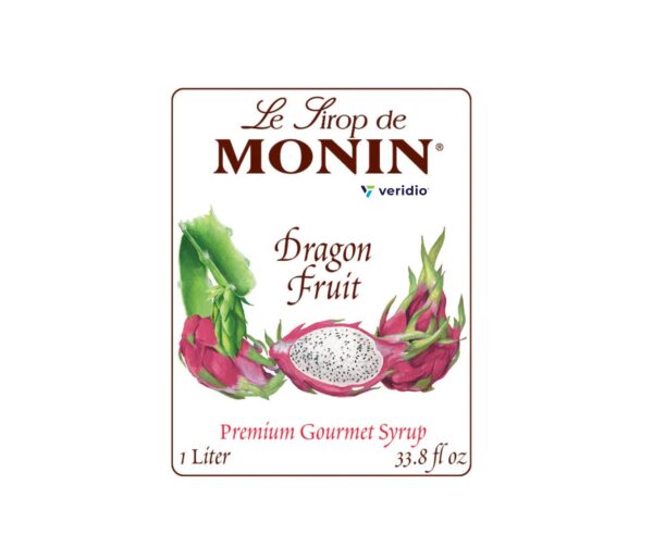 Jarabe Pitahaya Monin 1 LT (Dragon Fruit) Botella Plástico - Imagen 2