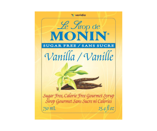 Jarabe Vainilla Monin Sin Azúcar 750 ml (Vanilla) Sugar Free - Imagen 2
