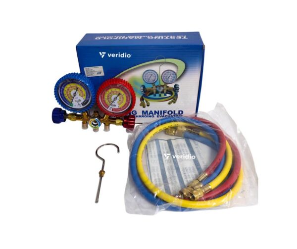 Manifold Manómetro Eco con Mangueras para gas R600a R290a - Imagen 2