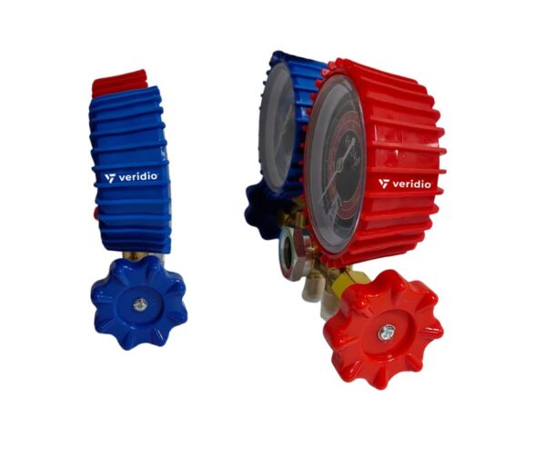 Manifold Manómetro Eco con Mangueras 36" para gas R1234YF - Imagen 3
