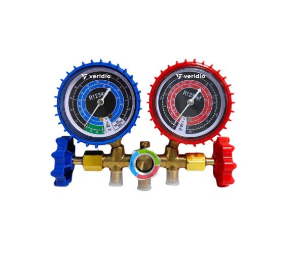 Manifold Manómetro Eco con Mangueras 36" para gas R1234YF