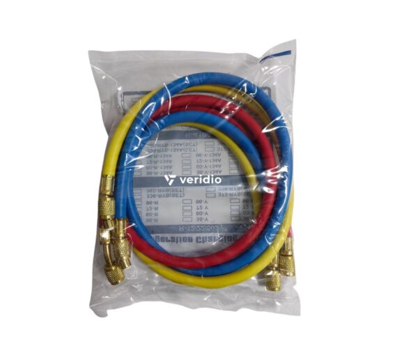 Manifold Manómetro Eco con Mangueras 36" R404a R507a R134a R22a - Imagen 4