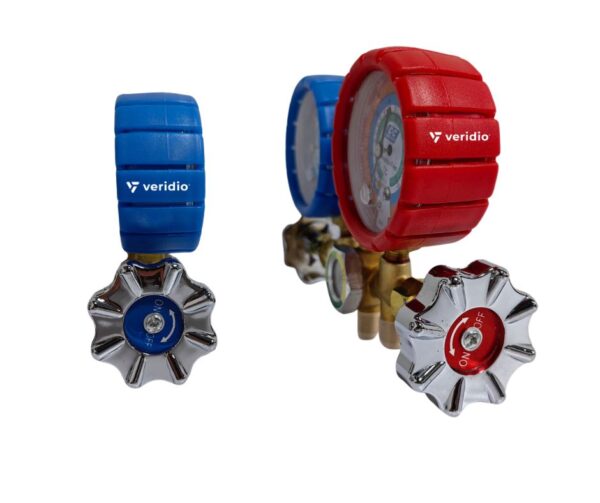 Manifold Manómetro Eco con Mangueras 36" R404a R507a R134a R22a - Imagen 3