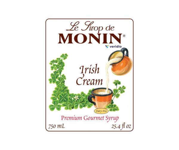 Jarabe Crema Irlandesa Monin 750 ml (Irish Cream) - Imagen 2
