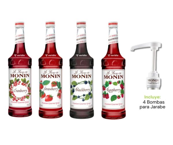 Jarabe Monin Kit Moras 750 ml