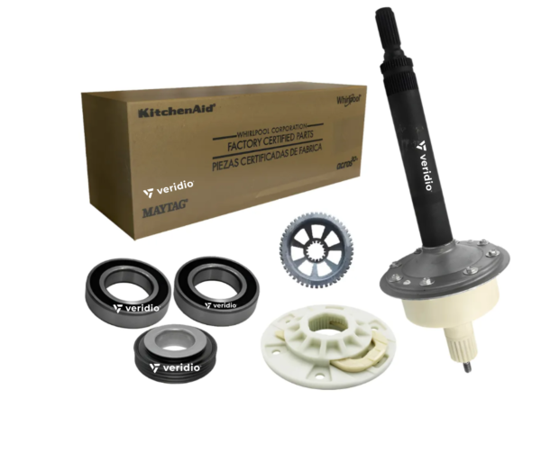 Transmision Lavadora Para Whirpool Flecha Corta Original Kit