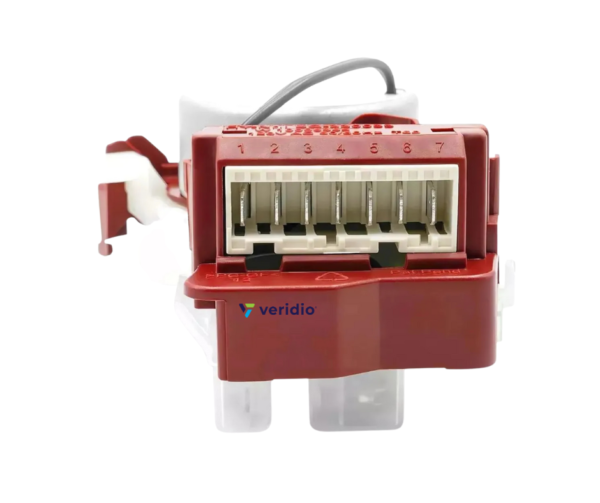 Solenoide Actuador Rojo 7 Terminales para Modelo VMW (PP) - Imagen 2