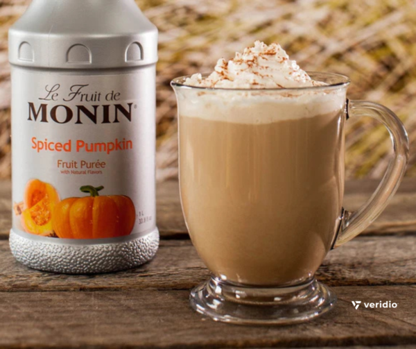 Puré de Calabaza Especiada Monin 1 Lt (Spiced Pumpkin) - Imagen 3