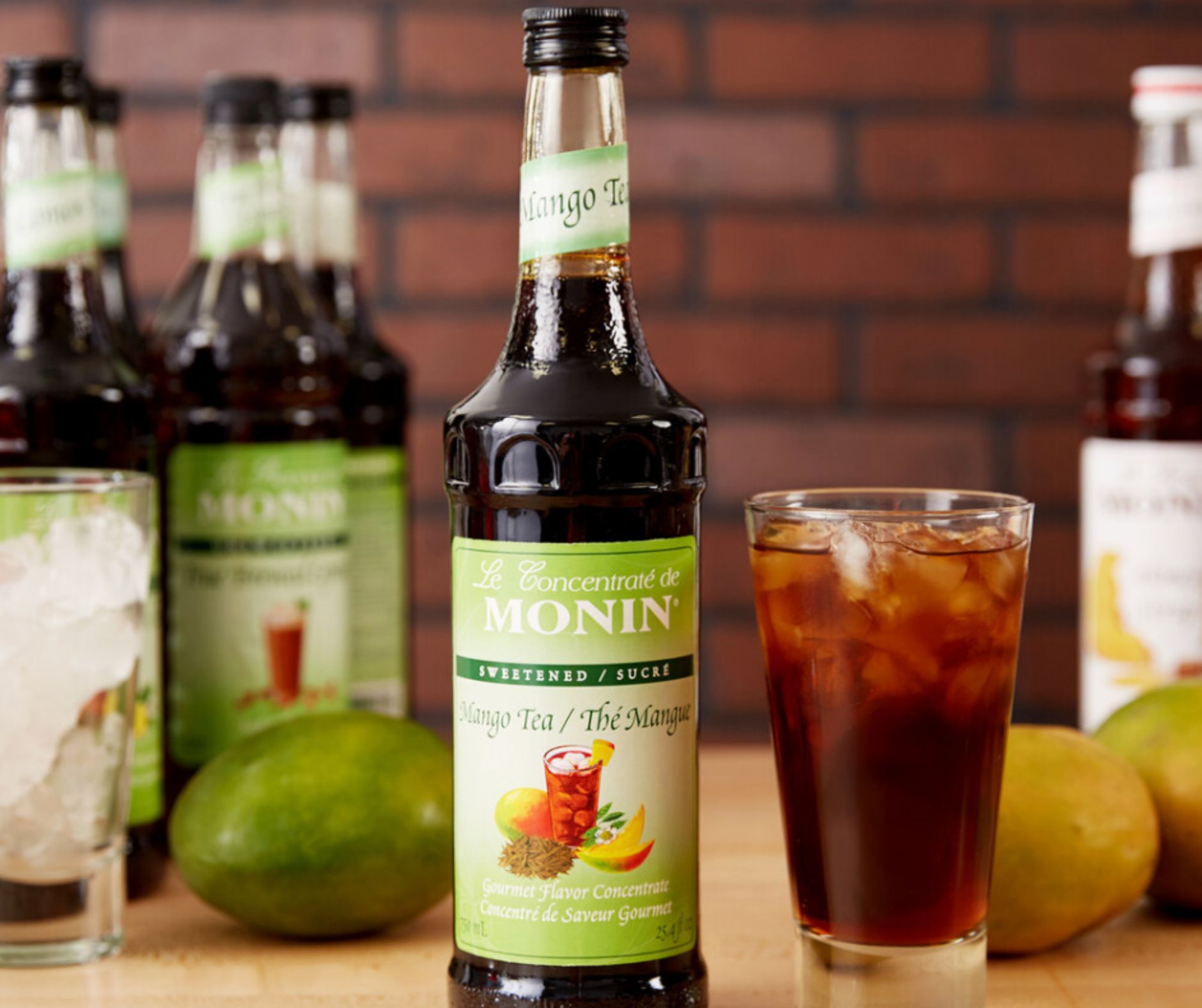 Jarabe Té de Mango Monin 750 ml (Mango Tea) - Imagen 3