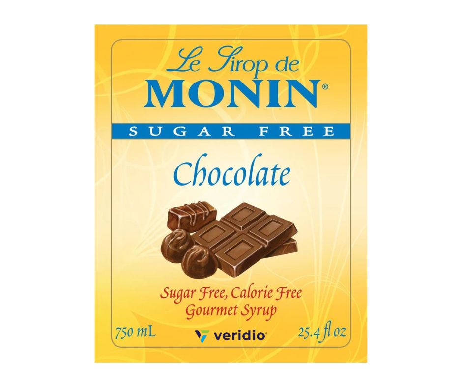 Jarabe Chocolate Oscuro sin Azúcar Monin 750 ml (Dark Chocolate SF) - Imagen 2