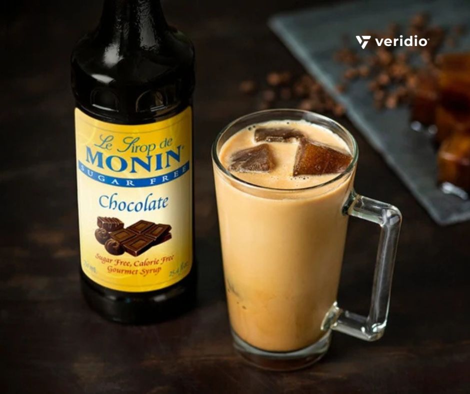 Jarabe Chocolate Oscuro sin Azúcar Monin 750 ml (Dark Chocolate SF) - Imagen 3