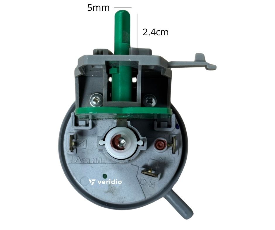 Presostato Sensor de Nivel Lavadora Mabe Easy 228C2324P003 - Imagen 2