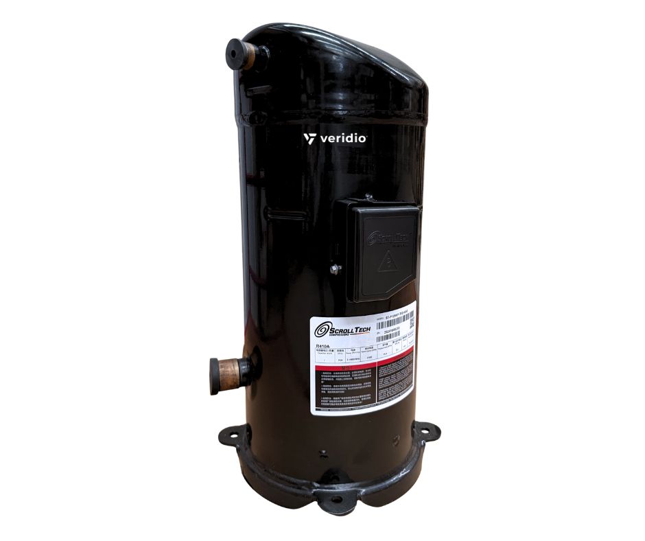 Compresor ScrollTech 10 HP 460V R410A ST-P125KP-TFD-NN5 Trifásico - Imagen 4