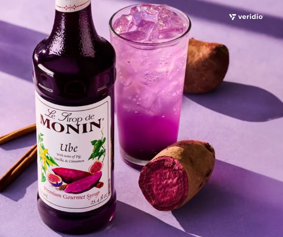 Jarabe de Ube Monin 750 ml (Tubérculo) - Imagen 3