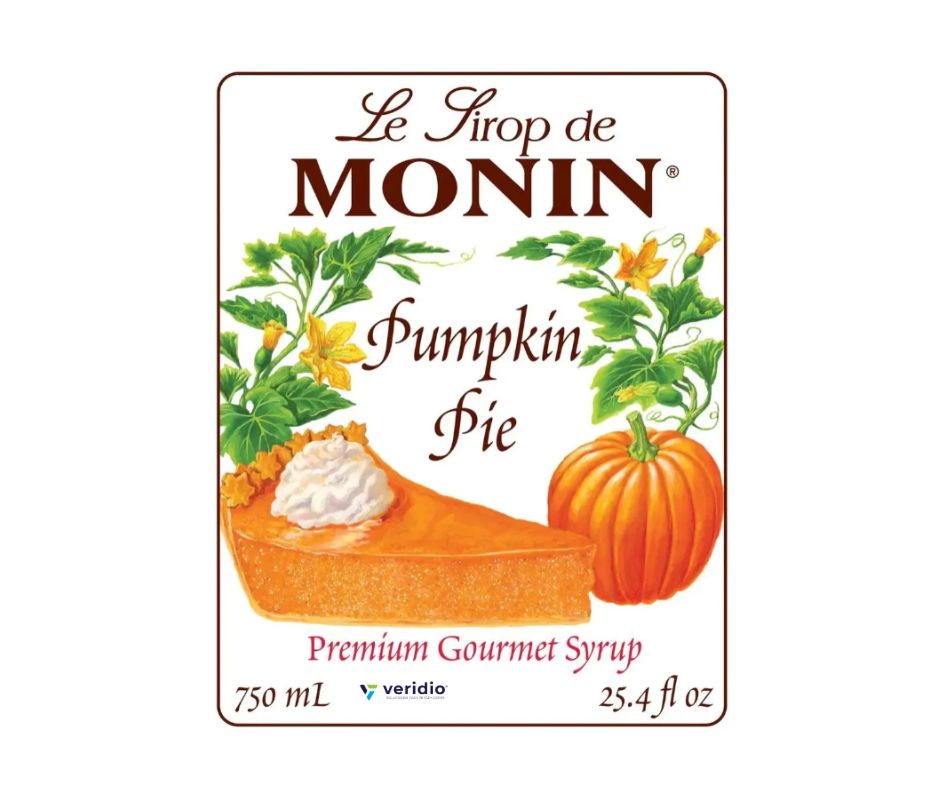 Jarabe Pay de Calabaza Monin 750 Ml (Pumpkin Pie) - Imagen 2