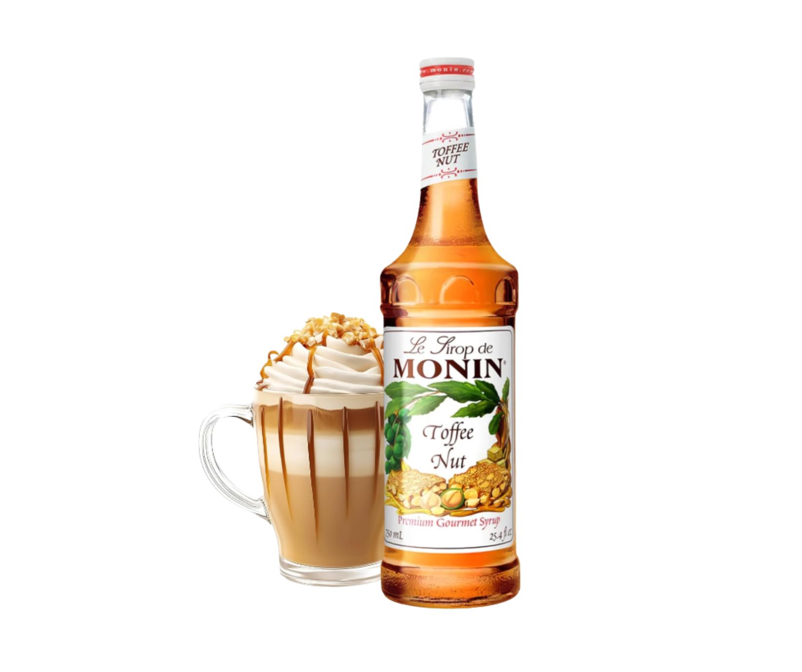 Jarabe Nuez de Caramelo Monin 750 Ml (Toffee Nut) - Imagen 2